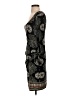 Max Studio Paisley Black Casual Dress Size S - photo 5