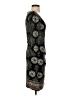 Max Studio Paisley Black Casual Dress Size S - photo 4