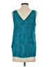 Lilly Pulitzer Teal Sleeveless Blouse Size S - photo 2