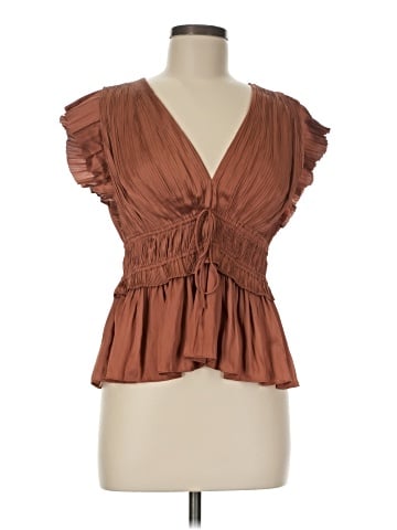 Current Air Short Sleeve Blouse (view 1)