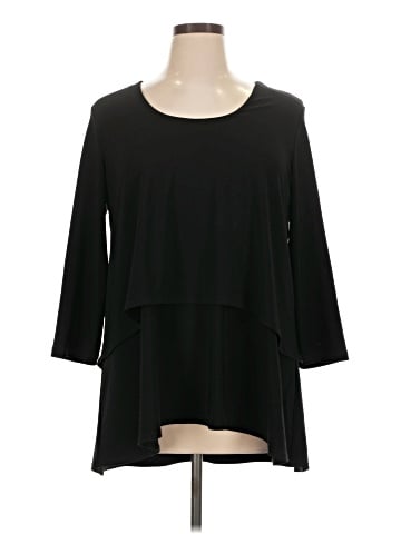 Sympli 3/4 Sleeve Top (view 1)