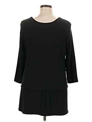 Sympli 3/4 Sleeve Top (view 2)