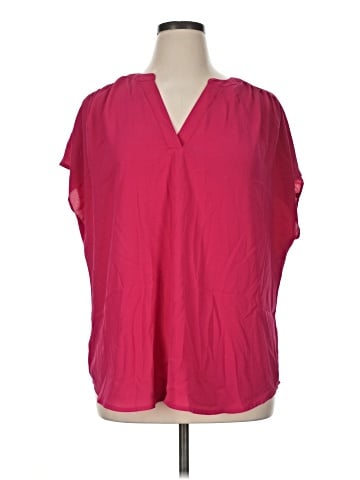 Evri Short Sleeve Blouse (view 1)