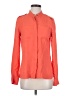 Bebe 100% Polyester Orange Long Sleeve Blouse Size S - photo 1