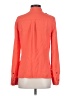 Bebe 100% Polyester Orange Long Sleeve Blouse Size S - photo 2