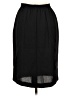 Leslie Fay 100% Polyester Solid Black Formal Skirt Size 10 (petite) - photo 2