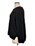 Ella Moss Solid Black Pullover Sweater Size XL - photo 5