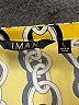 IMAN 100% Polyester Yellow Long Sleeve Blouse Size L - photo 7