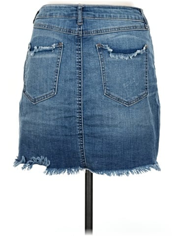 Rewash Denim Skirt (view 2)