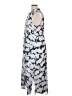 CAbi 100% Polyester Print Silver Casual Dress Size XL - photo 5