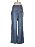 Express Chevron-herringbone Blue Jeans Size 8 - photo 1