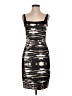Jay Godfrey Graphic Brown Cocktail Dress Size 2 - photo 1