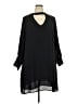 YOINS Solid Black Casual Dress Size XXL - photo 1