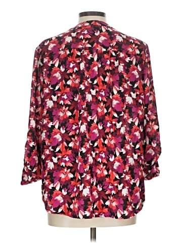 AK Anne Klein 3/4 Sleeve Blouse (view 2)