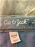 Cat & Jack Solid Blue Jeans Size 7 - 8 - photo 3