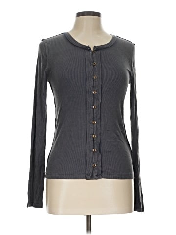 Hem & Thread Long Sleeve Top (view 1)