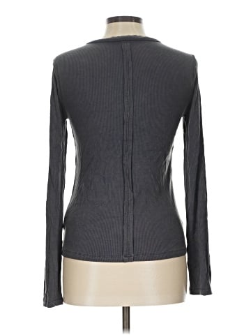 Hem & Thread Long Sleeve Top (view 2)