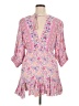 AaKaa Paisley Pink Casual Dress Size S - photo 2