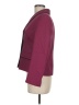 Le Suit 100% Polyester Burgundy Blazer Size 8 Petite - photo 5