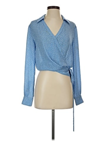 Lulus Long Sleeve Blouse (view 1)