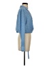 Lulus 100% Polyester Blue Long Sleeve Blouse Size S - photo 4