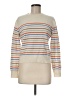 Kule Stripes Ivory Pullover Sweater Size M - photo 1
