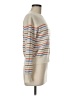 Kule Stripes Ivory Pullover Sweater Size M - photo 4