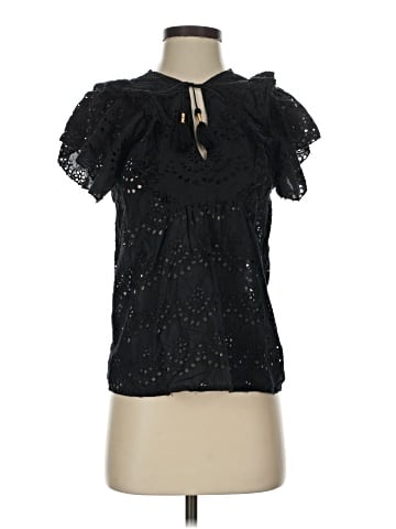 Nicole Miller Artelier Short Sleeve Blouse (view 1)