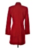 Ann Taylor LOFT 100% Acetate Red Coat Size 4 - photo 2