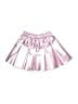 Zara Baby Metallic Silver Skirt Size 4 - photo 1