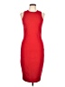 Express Solid Red Cocktail Dress Size L - photo 1
