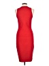 Express Solid Red Cocktail Dress Size L - photo 2