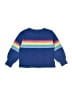 Hatley 100% Cotton Color Block Blue Pullover Sweater Size 4 - photo 2