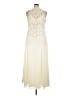 Marsoni 100% Polyester Ivory Cocktail Dress Size 16 - photo 2