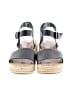 Universal Thread Black Wedges Size 9 - photo 2