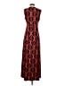 Susan Lawrence Print Red Casual Dress Size S - photo 2