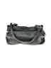 B Makowsky 100% Leather Solid Gray Leather Shoulder Bag One size - photo 3