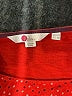 Boden 100% Cotton Red Skirt Size 6R - photo 3