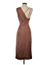 Reiss 100% Polyester Brown Sleeveless Top Size 4 - photo 2