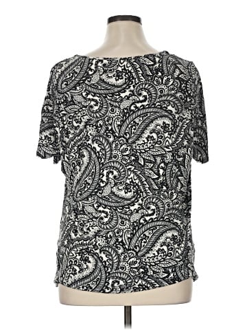Croft & Barrow Short Sleeve Blouse (view 2)