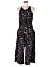 Thakoon 100% Viscose Hearts Black Jumpsuit Size 8 - photo 1