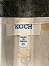 Koch 100% Polyester Floral White Short Sleeve Blouse Size XS - photo 7