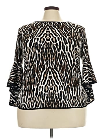 Coco Bianco 3/4 Sleeve Blouse (view 1)