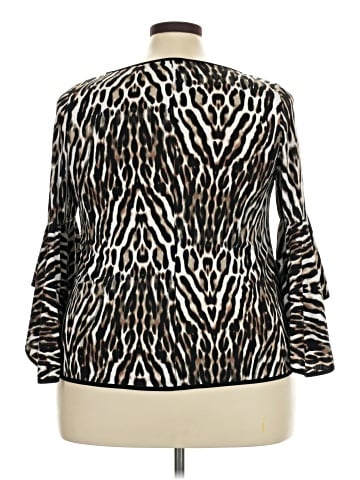 Coco Bianco 3/4 Sleeve Blouse (view 2)