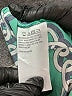 IMAN 100% Polyester Green 3/4 Sleeve Blouse Size L - photo 8