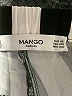 Mango Stripes Silver Casual Pants Size XXS - photo 7