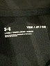 Under Armour 100% Polyester Black Zip Up Hoodie Size S (youth) - photo 3