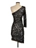 Alice + Olivia Stars Silver Cocktail Dress Size 4 - photo 2