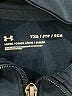 Under Armour 100% Polyester Blue Zip Up Hoodie Size XS (youth) - photo 3