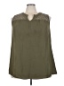 Daniel Rainn 100% Polyester Green Sleeveless T-Shirt Size 2X - photo 1
